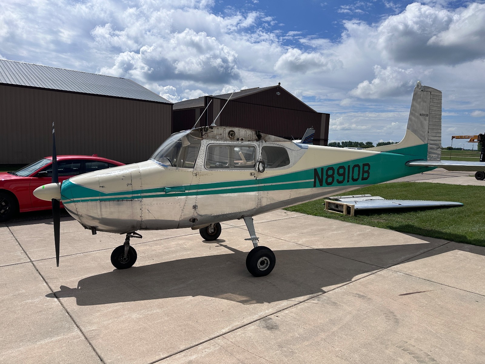 1958 Cessna 172, 6800 TT, 1672 SMOH,