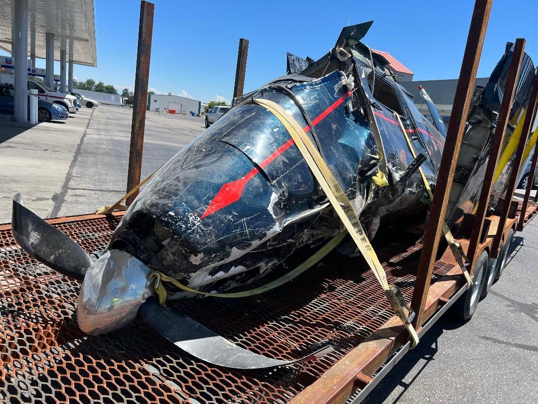 1956 Cessna Fresh Water Damaged 180 Airframe