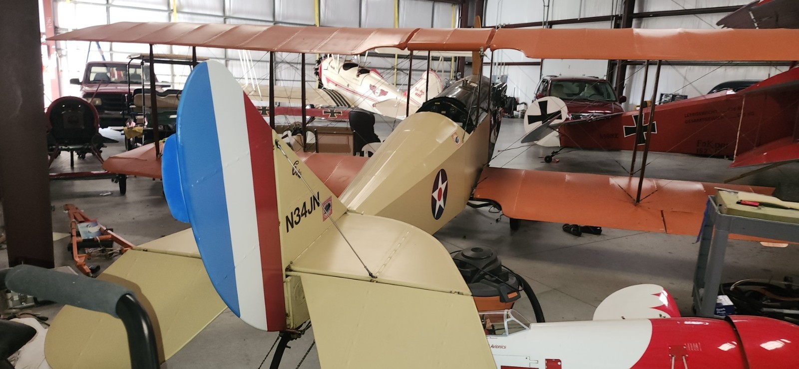 1917 Curtiss airplane single engine aircraft