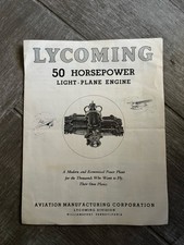 1938 Piper Lycoming O-145 50 HP Sales