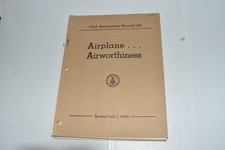 1944 Civil Aeronautics Manual 04 Airplane