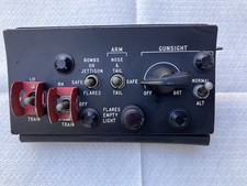 Fighter Aircraft Weapons Control Panel,