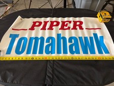 Piper Tomahawk Vinyl Banner