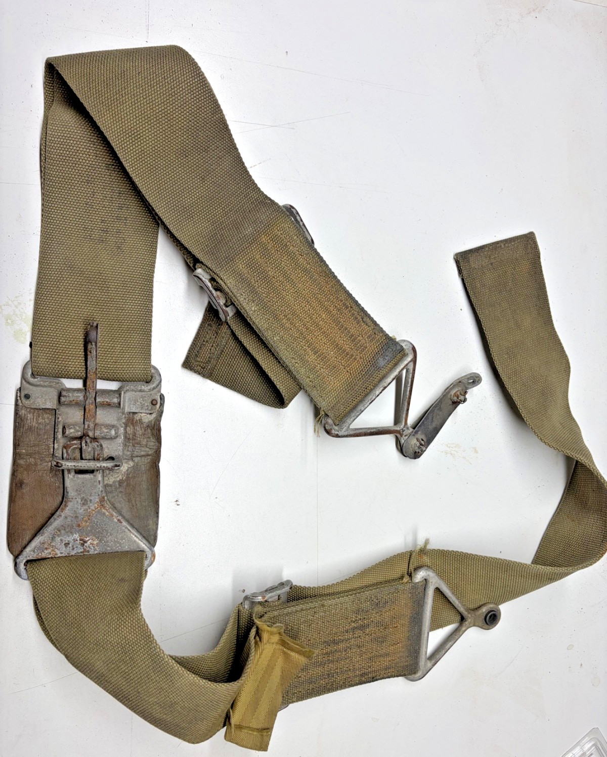 WW2 US Seatbelt Aircraft Safety