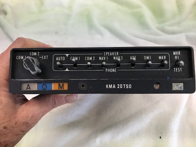 Bendix King King KMA 20 TSO Audio