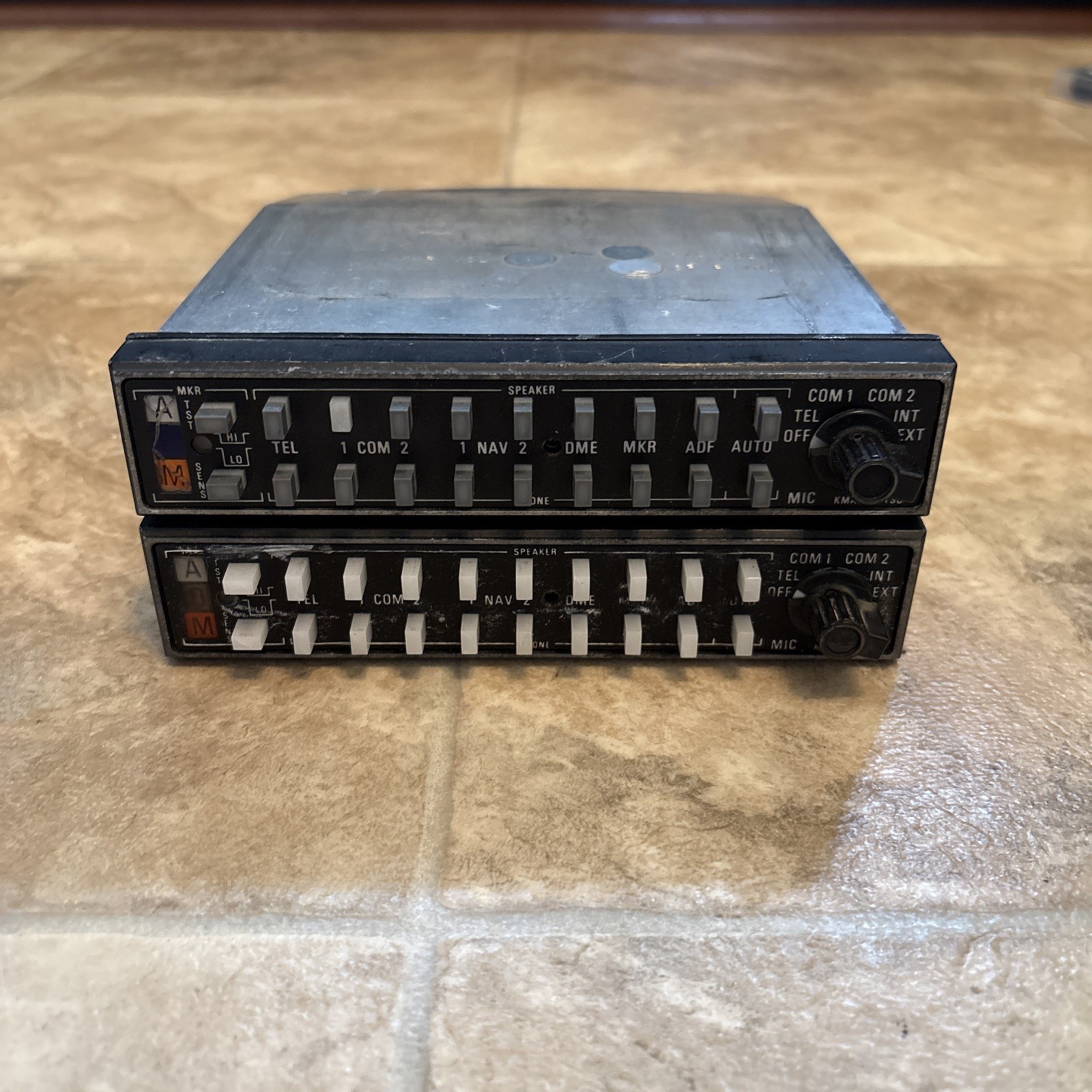 King 2x KMA 24 Audio Panel