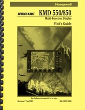 Bendix King KMD 550 850 GPS Pilot's