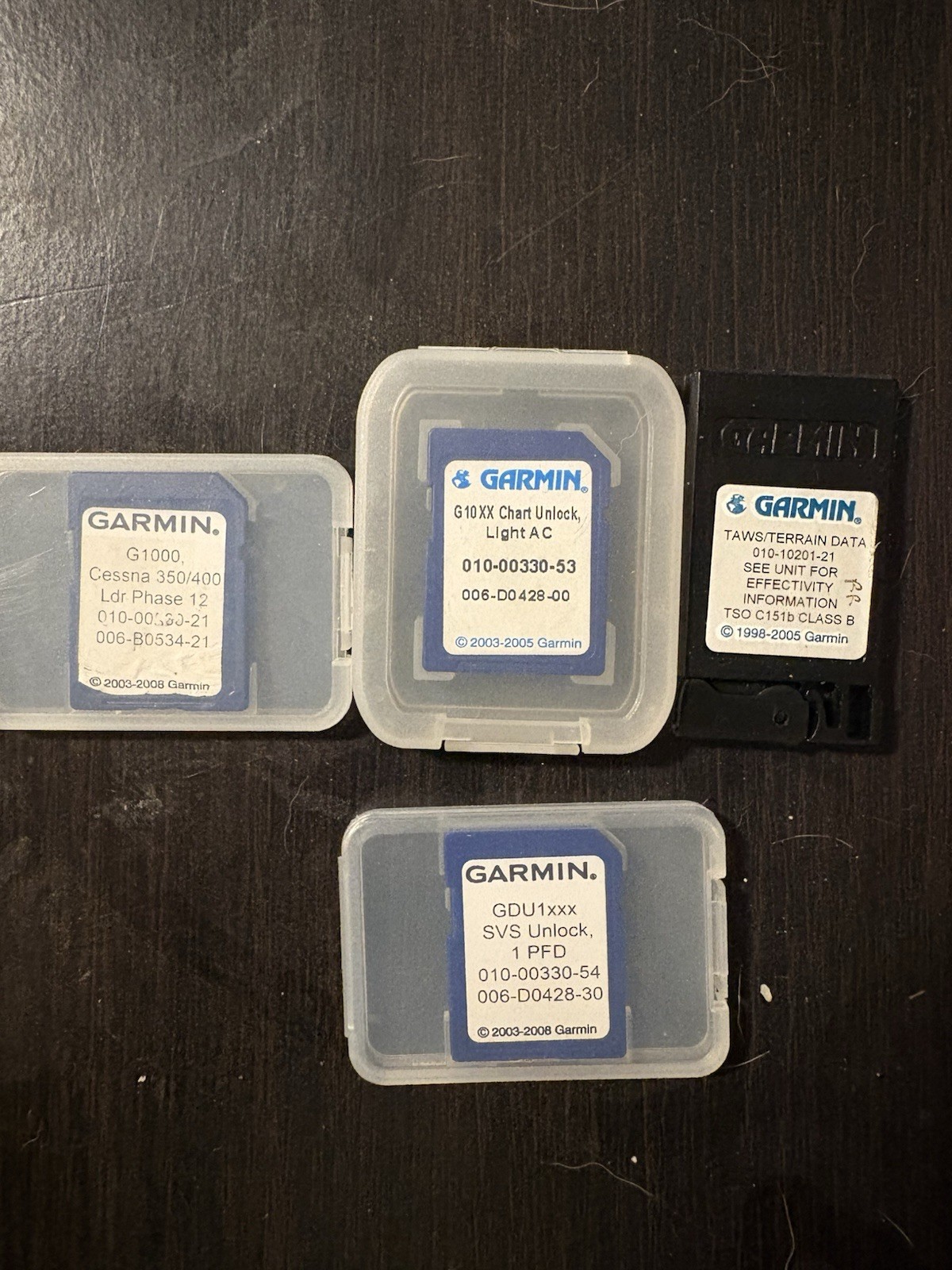 Garmin 010-10201-21, 010-00330-53, 010-00330-54, 010-00530-21 Data