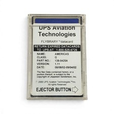 UPS Aviation FLYBRARY datacard -