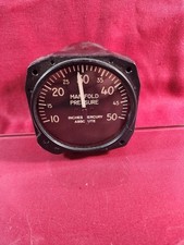 1955 Aircraft Manifold Pressure Guage Absolute