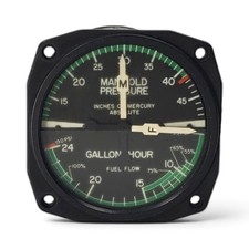 1979 Piper Edo-Aire IU028, 35711-2 Manifold Pressure