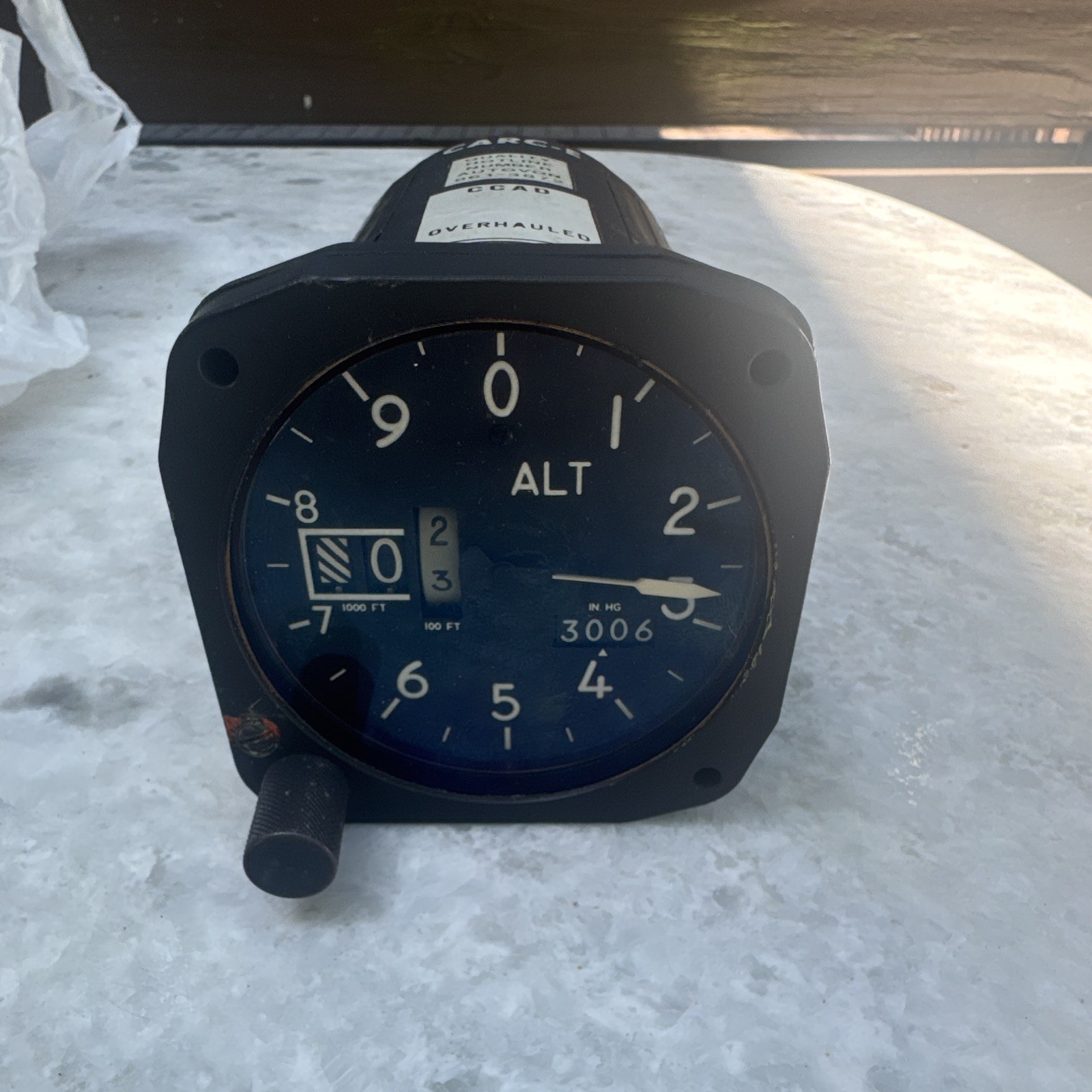 Aerosonic Corp Aviation Altimeter, Pressure. 10450-31327