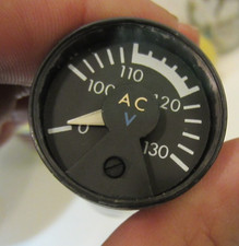 AIRCRAFT GAUGE A/C VOLTMETER MADE