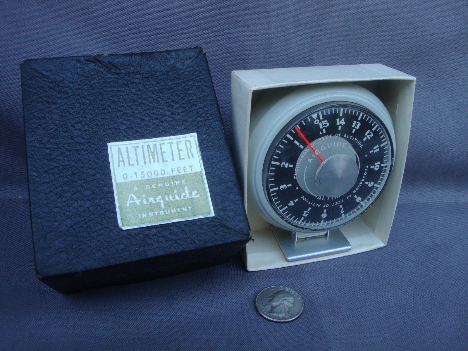 Airguide Vintage ALTIMETER 608C 0-15000 Feet