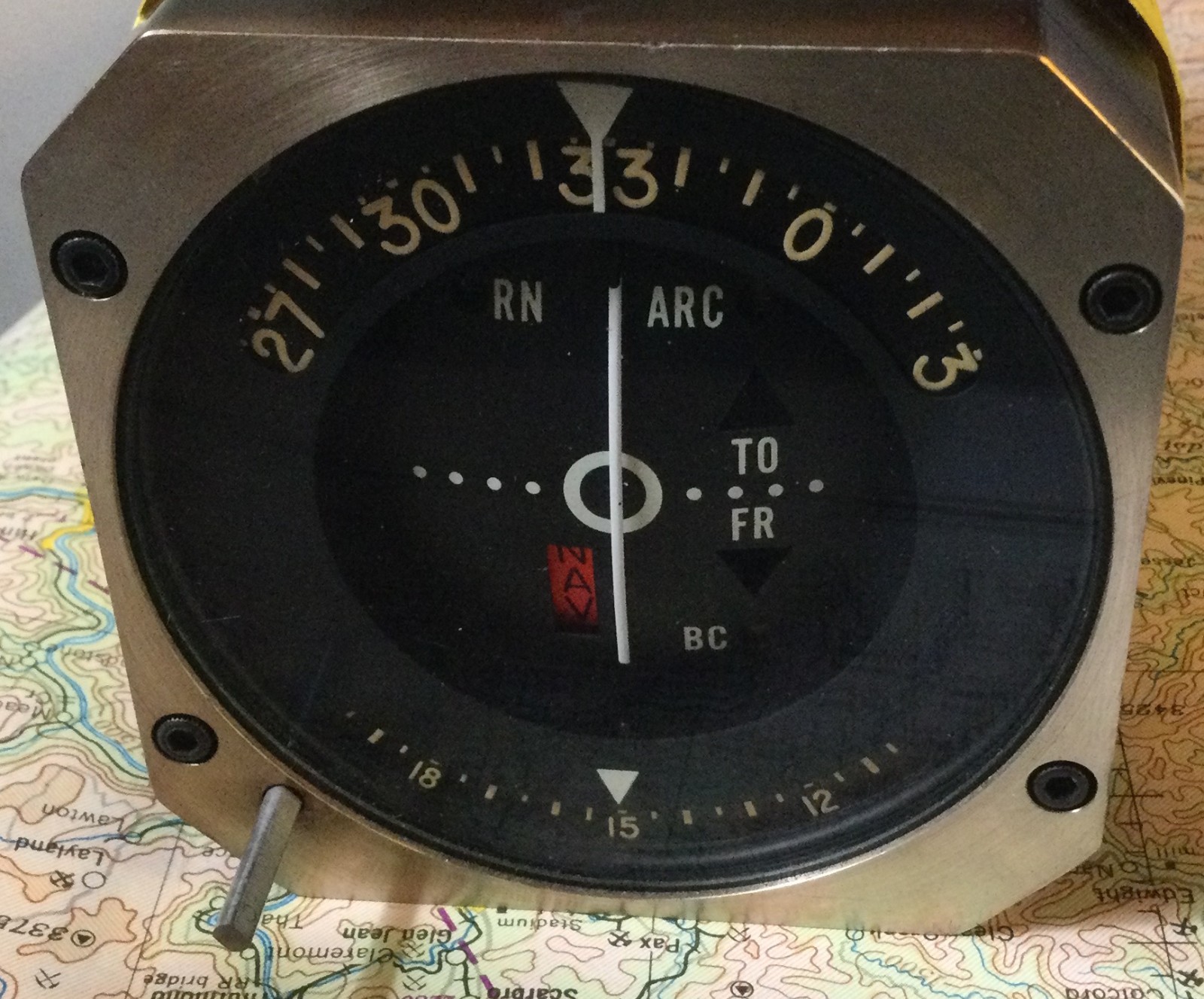 ARC /Cessna IN-1048AC VOR/LOC Course Indicator