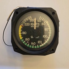 Beechcraft 58-380037-47 EA5176-247L-BEC Lighted Airspeed Indicator