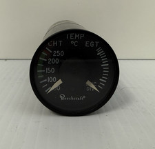 Beechcraft CHT/EGT Indicator 58-380104-5 Mid-Continent MD74-5