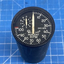 Beechcraft Edo-Aire Tachometer Indicator 22-279-05 Percent