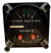 Beechcraft GYRO SUCTION INDICATOR - PN
