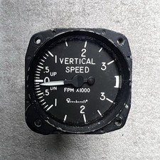Beechcraft United Instruments Vertical Speed Indicator