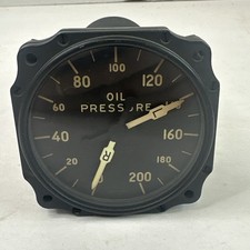 Bendix Aviation Dual Oil Pressure