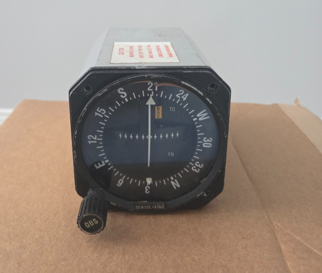 Bendix King KI-202 GPS/VOR/LOC Indicator P/N 066-3034-07