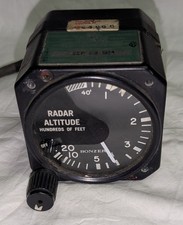 Bonzer AL-72 Radar Altimeter Indicator