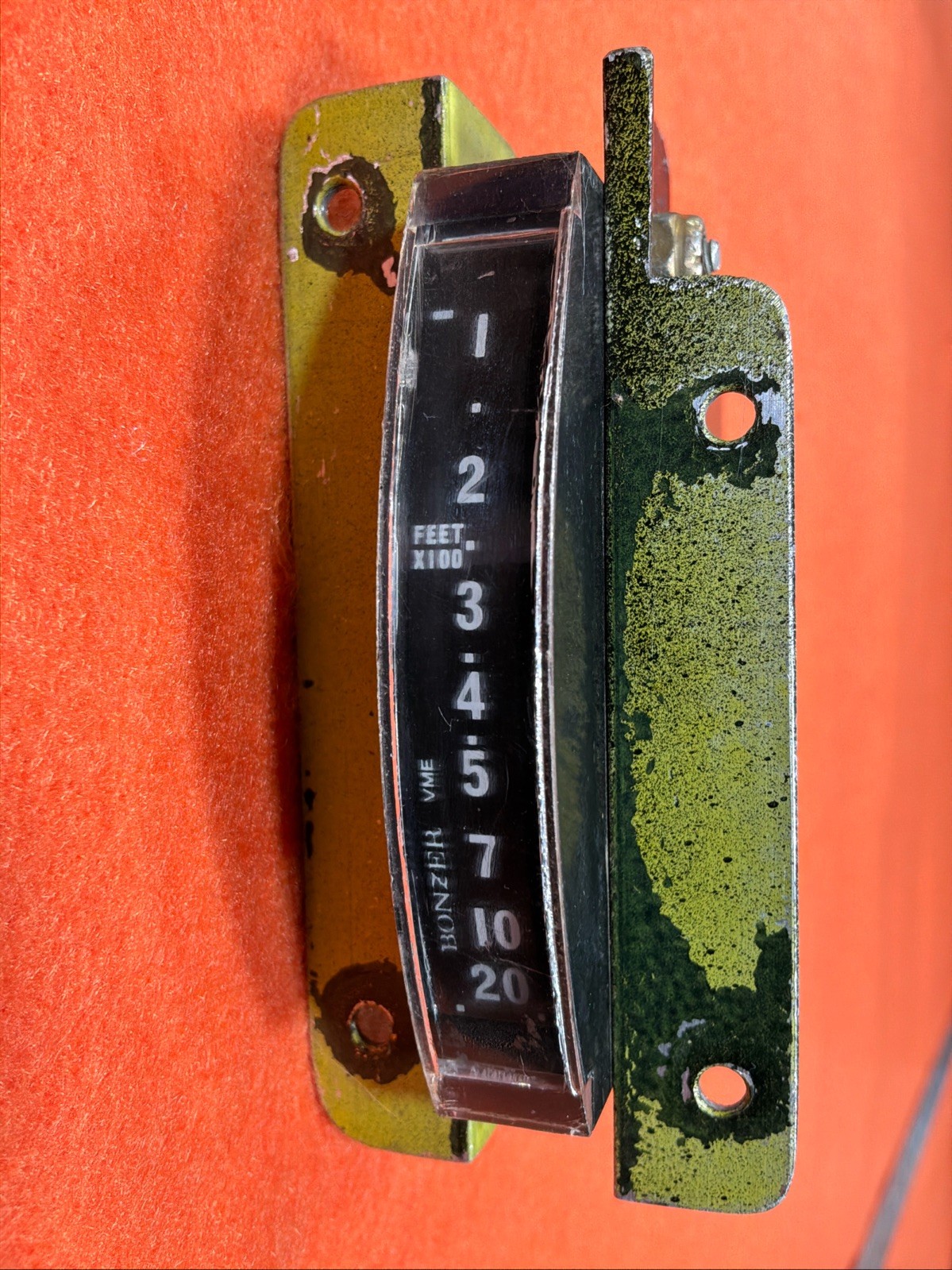 Bonzer VME Radar Altimeter Indicator Gauge - N1409