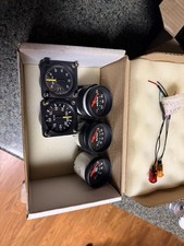 Cessna Aircraft Falcon Gauges Lot of