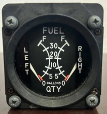 Cessna Dual Electric Fuel Qty Indicator