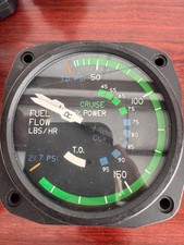 Cessna dual fuel flow gauge, part