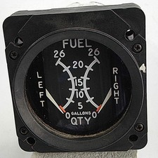 Cessna Dual Fuel QTY Indicator S3281