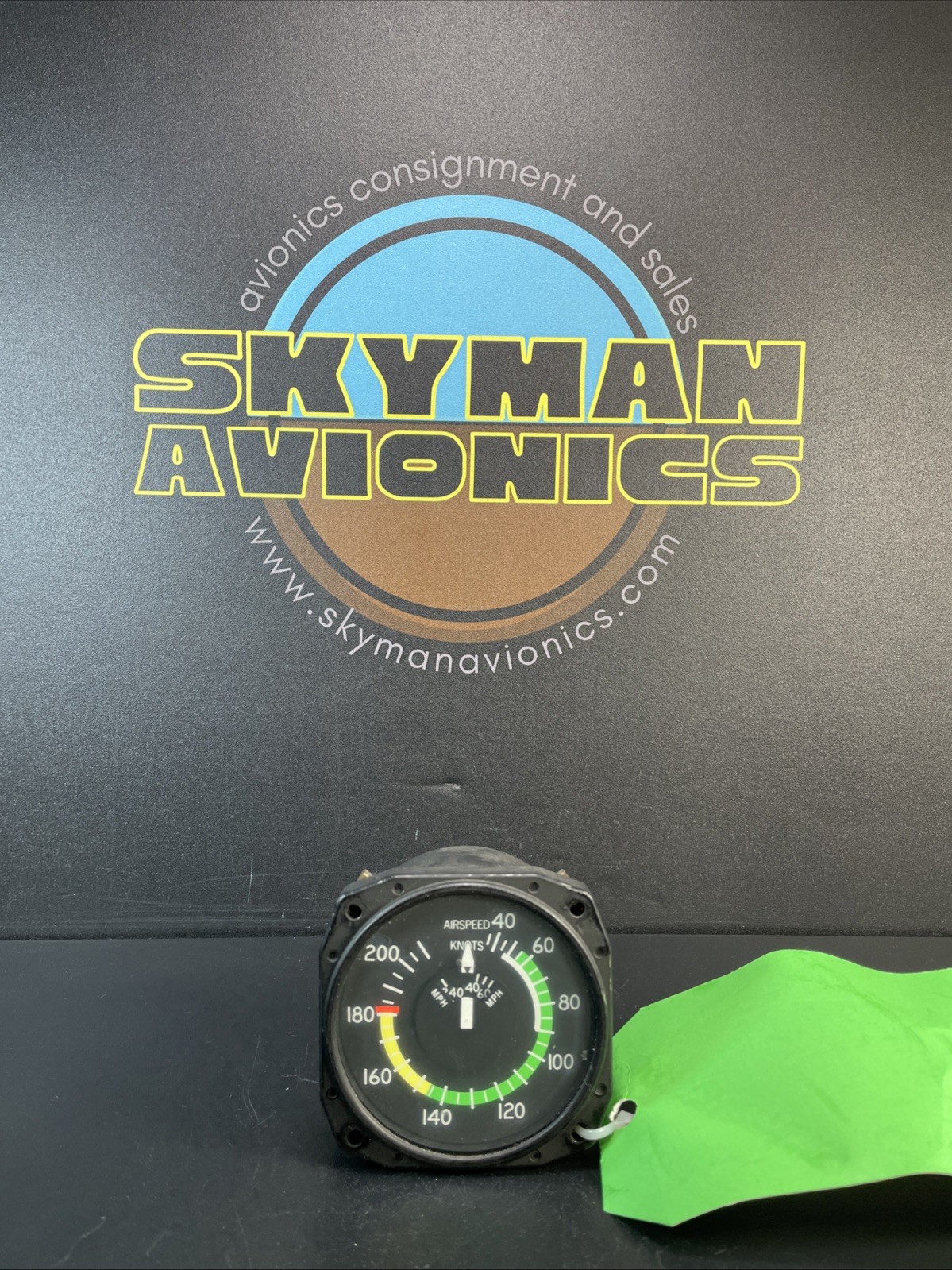 Cessna Edo-Aire EA-5172 Airspeed Indicator -0-210knt