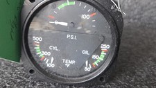 Cessna Engine Gauge Cluster Oil Pressure