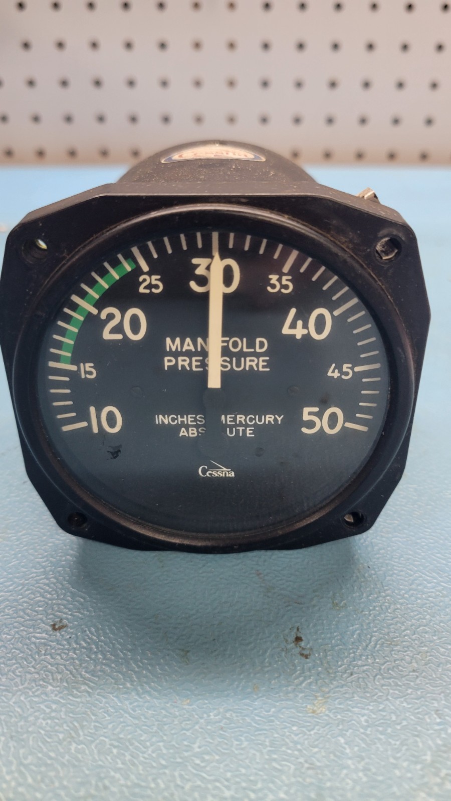 Cessna OEM Manifold Pressure Instrument Gauge