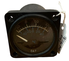 Cessna OUTSIDE AIR TEMPERATURE (OAT) GAUGE