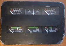 Cessna Rochester engine gauge cluster p/n