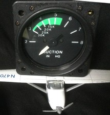 Cessna Superior Labs Suction Gauge C668540-0102