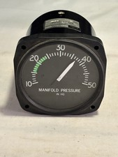 Cessna UNITED INSTRUMENTS MANIFOLD PRESSURE INDICATOR