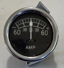 Cessna Vintage Aircraft Ammeter Gauge ±60