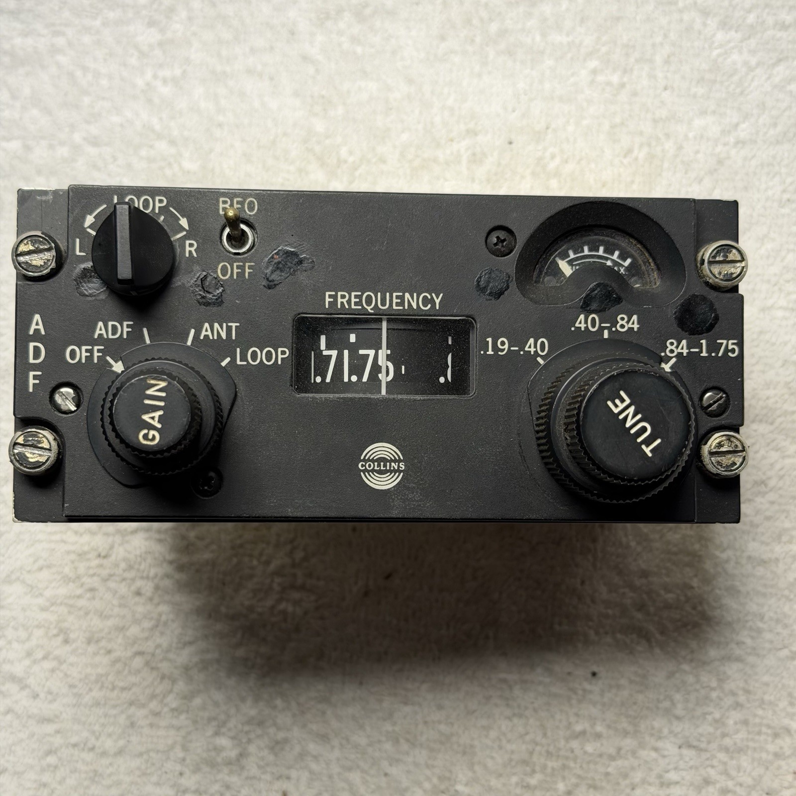 Collins 522-2357-011 614L-8 Aircraft ADF Control