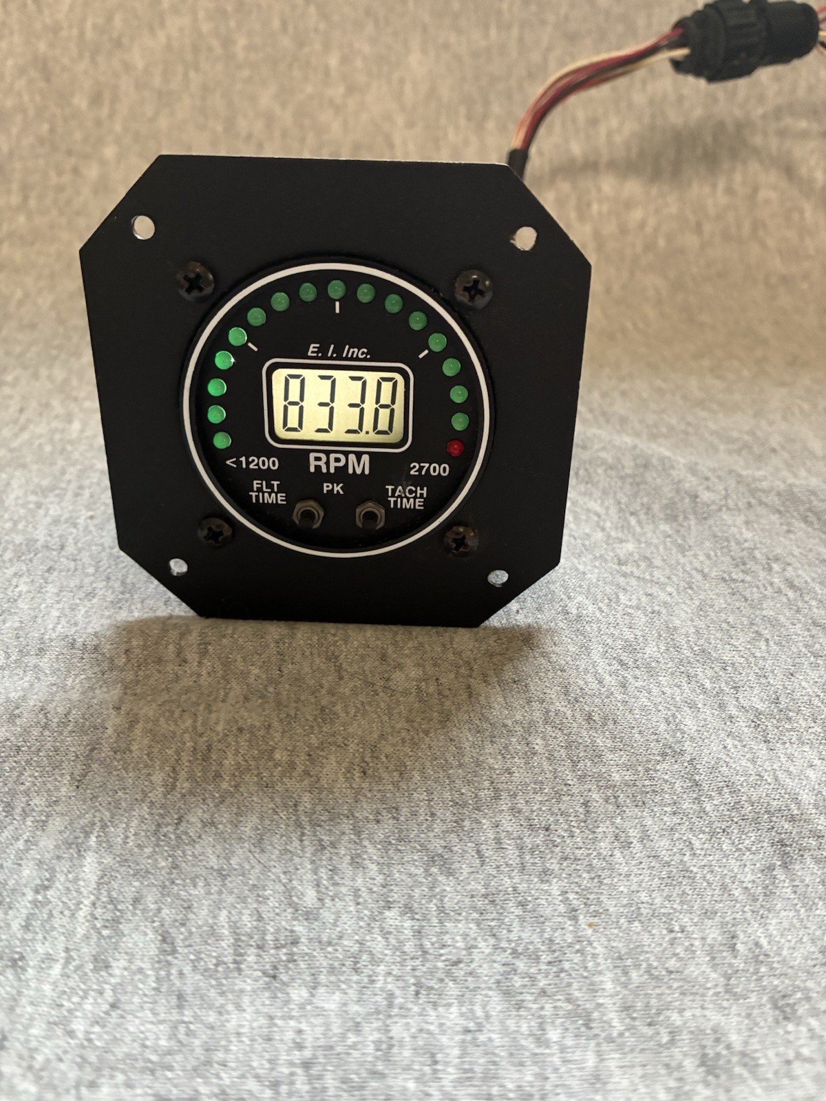 ELECTRONICS INTERNATIONAL DIGITAL TACHOMETER P/N R-1-4-G30R270 With