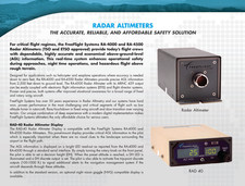 Freeflight RA4000 Radar Altimeter With