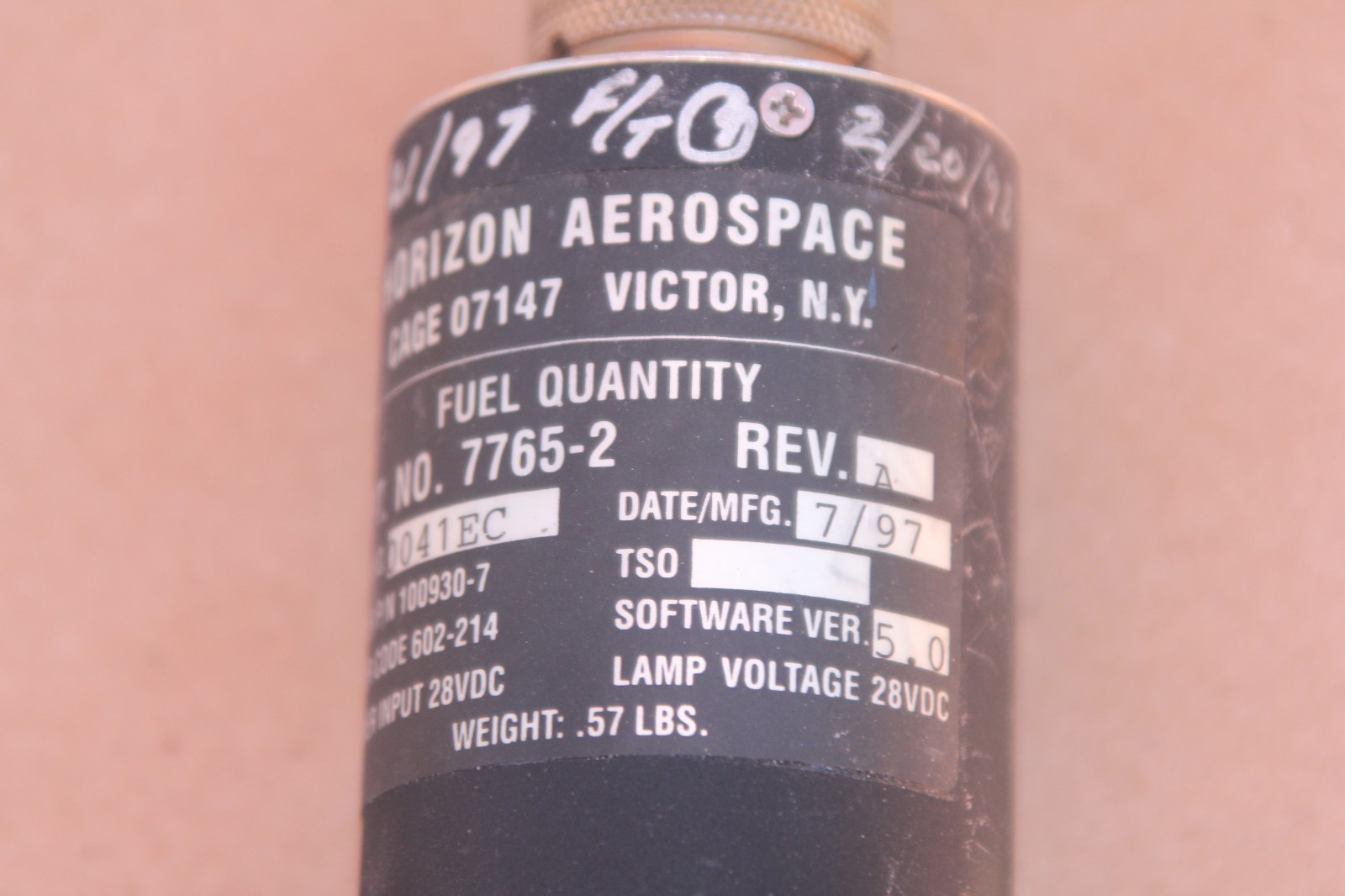 Horizon Aerospace Piper Saratoga Fuel Quanity Gauge