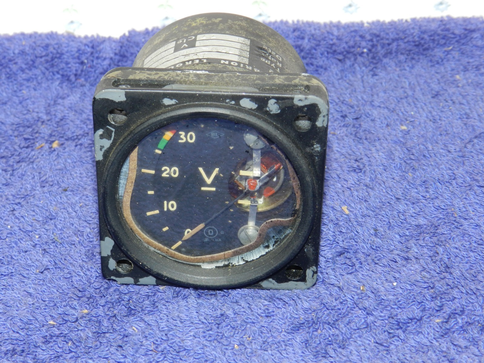 Jaeger Brion Leroux Aircraft Voltage Gauge
