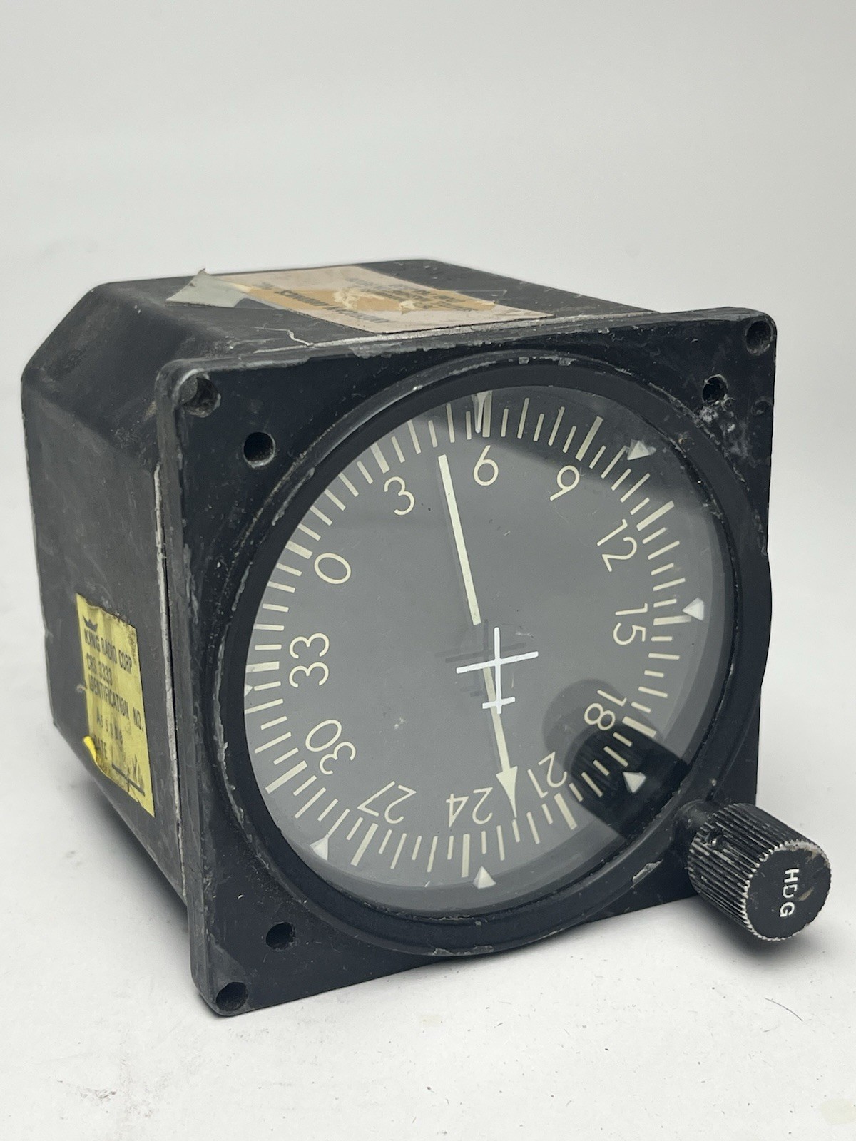 KING KI-225 ADF INDICATOR, P/N 066-3017-00,