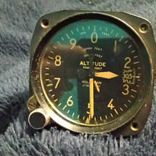 Kollsman 50,000 Ft Aviation AltiMeter