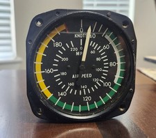Kollsman Aircraft Airspeed Indicator MPH