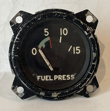 Mooney M20B Fuel Pressure Gauge Untested