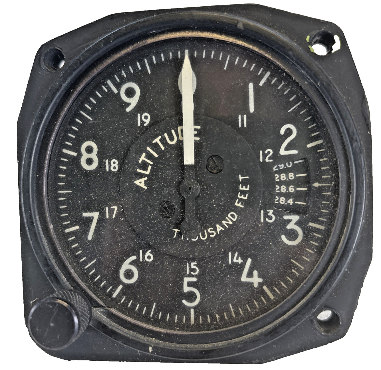 NA Vintage 1 Needle Aircraft Altimeter